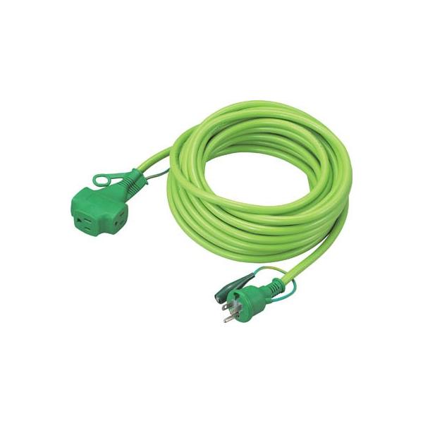 TRUSCO �g���v���|�b�L�������R�[�h �� 10m TPVS-10E GN �R�[�h���[���E�����R�[�h�E�����R�[�h