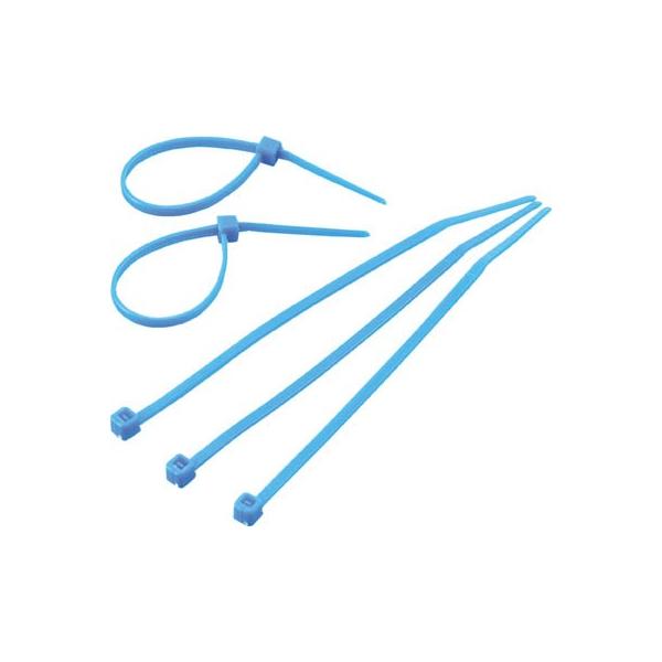 TRUSCO �J���[�P�[�u���^�C �� ��4.6X203mm�ő匋����52 �W���^ TRCVR-200 B �d�ݔz�����i�E�P�[�u���^�C