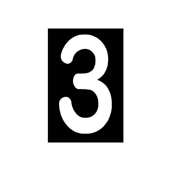 �V�x�m ���[�h�}�[�L���O �i���o�[S 3 RM103