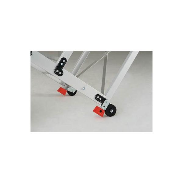 TRUSCO �A���~��Ɨp���䑤�ʁE�w�ʃL���X�^�[ 2��1�Z�b�g TSFHCA