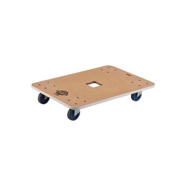 【送料無料】新品未使用木製平台車4台セット450×600  耐荷重量150キロ 山善 平台車 キャスター付き 木製 (90×60cm) 2台セット WD-9060