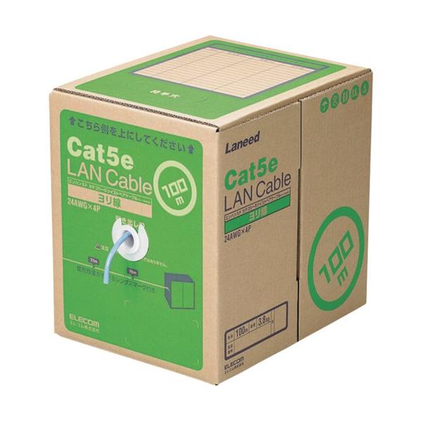 GR RoHSwߏLANP[u CAT5E  100m u[ LDCT2BU100YR
