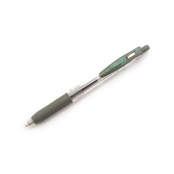 ゼブラ ジェルボールペン サラサクリップ0.4 [グレー] 0.4mm JJS15-GR 