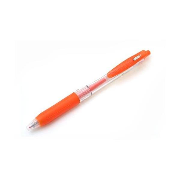 【激レア！】SARASA ボールペン レッドオレンジ Amazon | ゼブラ ジェルボールペン サラサクリップ 0.5 レッド