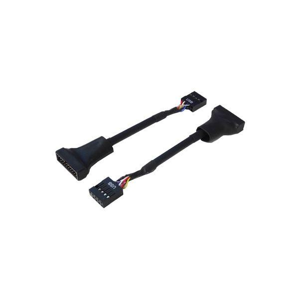 (܂Ƃ)ϊl M/B USBϊ USB2.0(10p) to 3.0(20p) MB-USB2/3k×10Zbgl s