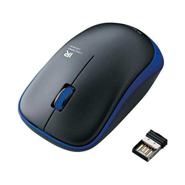 �G���R�� ���C�����XLED�}�E�X �u���[ M-IR07DRBU ����s��