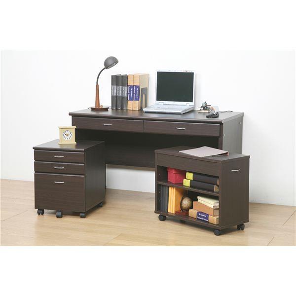 �V�X�e���p�\�R���f�X�N/�w�K�� �k�u���E���l �f�X�N�V��120cm ���b�N/�`�F�X�g�t �k�f�X�N�E���b�N�F�g��/�`�F�X�g�F�����i�l ����s��