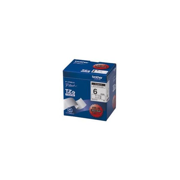 �u���U�[ BROTHER �s�[�^�b�` TZe�e�[�v ���~�l�[�g�e�[�v 6mm ��/������ �Ɩ��p�p�b�N TZE-211V 1�p�b�N(5��) ����s��