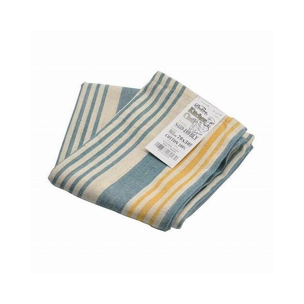 KITCHEN CLOTH BLUE/YELLOW Lb` NX S459-189BLY DULTON _g  킢 s