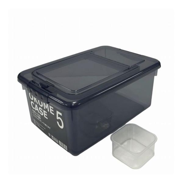 他サイト： サンコープラスチック 日本製 米びつ 5kg お米ケース 計量カップ付き ネイビーブルー お米ケース 5キロタイプ ネイビーブルー 代引不可の商品画像