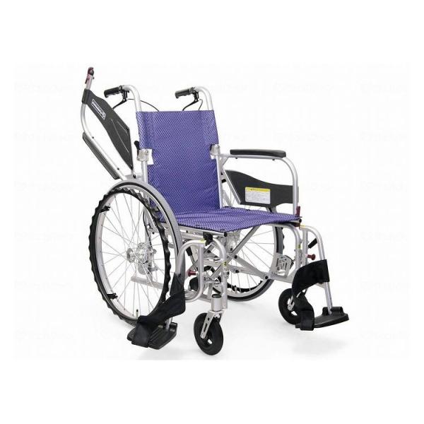 カワムラサイクル　自走用　超軽量　多機能　車椅子　ふわりすプラス カワムラサイクル 超軽量車いす（自走用）ふわりす+ 24-6617