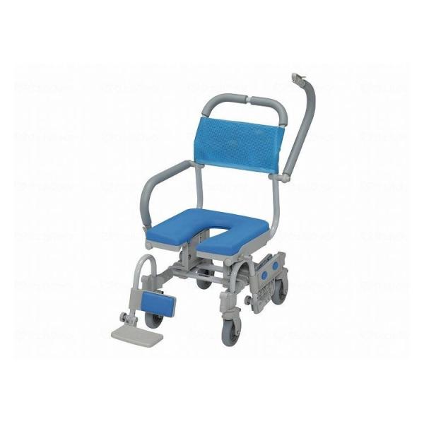 ウチエ シャワーラク4輪自在V U型シート 車いす 車椅子 車イス ウチエ シャワーラク4輪自在V U型シート 車いす 車椅子 車イス