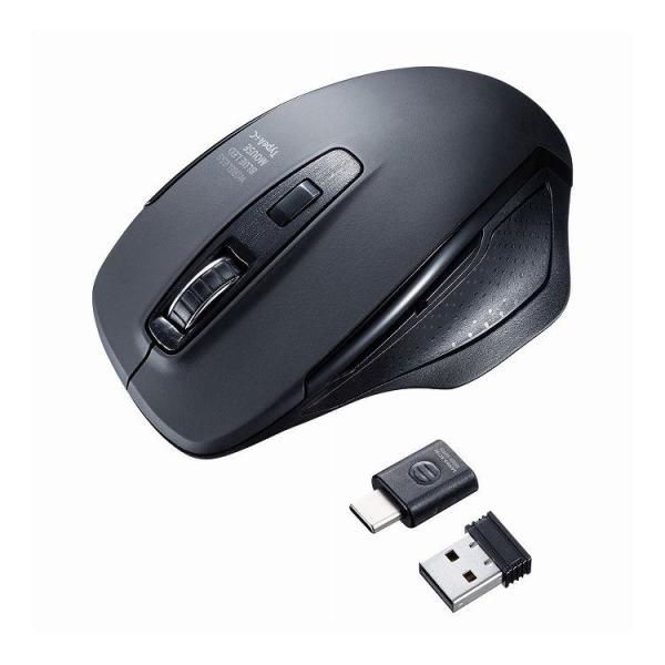 �É����C�����X�u���[LED�}�E�X MA-WBLC169BK ����s��