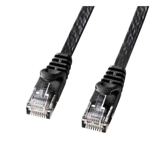 �T�����T�v���C �J�e�S��6�t���b�gLAN�P�[�u�� LA-FL6-15BK ����s��