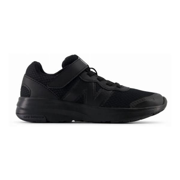 ニューバランス New Balance 578v1 Bungee Lace with Top Strap PT578 W ALL BLACK LifeStyleー3A 17.5 シューズ 運動靴 キッズ インファント