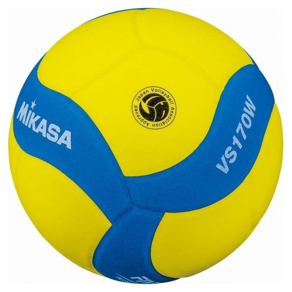 ミカサ MIKASA MIKASA ミカサ スマイルバレーボール5号球 FIVB公認スマイルバレー5号 イエロー×ブルー VS170WYBL