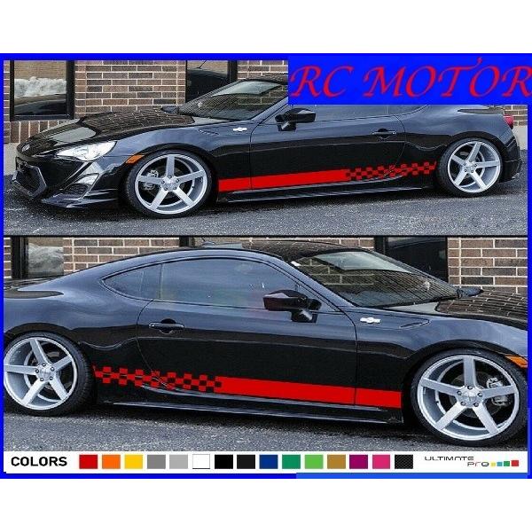 衝撃プライス 86 Brz 専用サイドデカール カラー超豊富 ステッカー レーサーデカール Jdm Zn6 Zc6 86brzdecalstripeee カスタムパーツ店rc 通販 Yahoo ショッピング