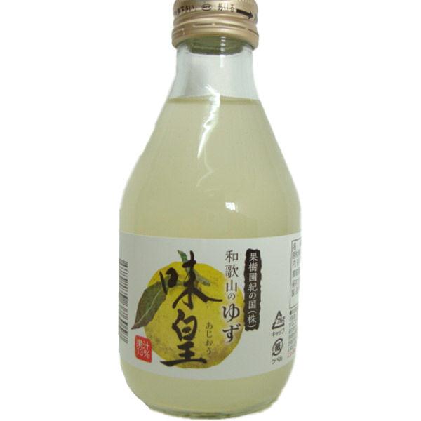 果樹園紀の国 和歌山のゆず味皇180ml 4 580274 376057 1箱(30本)（直送品）