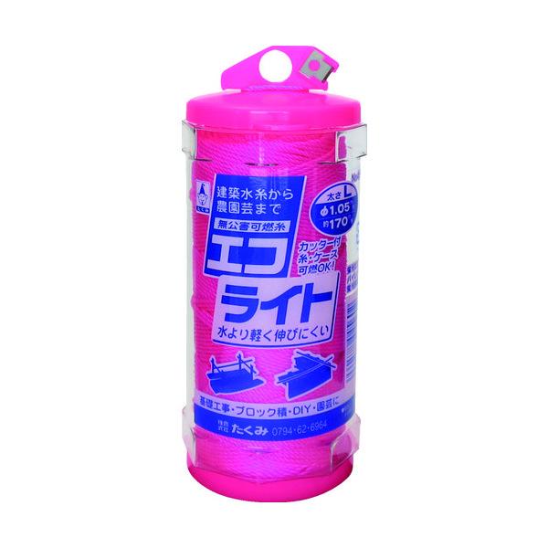 たくみ 水糸 エコライト ピンクL 4560 1巻(1個) 828-4053（直送品）