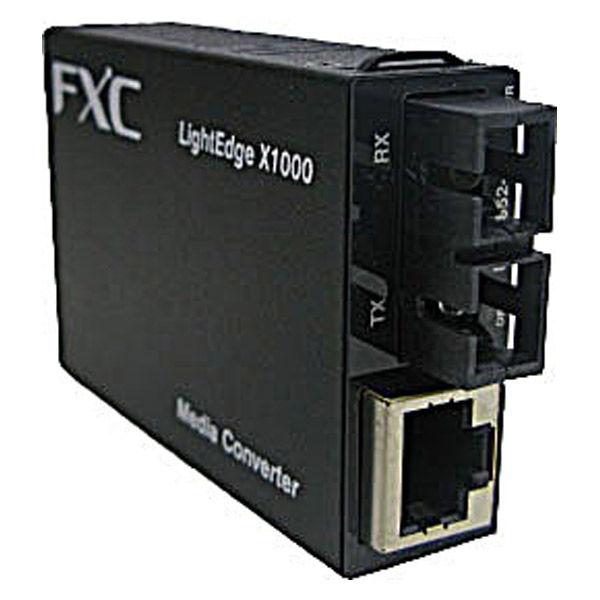 FXC  １０／１００／１０００ＢＡＳＥーＴ　ｔｏ　１０００ＢＡＳＥーＳＸ２（ＳＣ、ＭＭＦー２Ｋｍ）メディアコンバータ LEX1852-02（直送品）