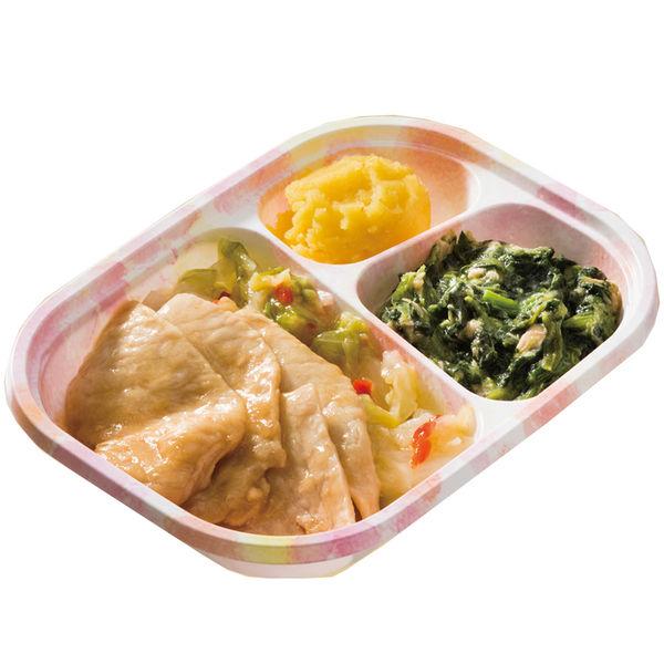 介護食 やわらか食　[冷凍食品] 日東ベスト ホスピタグルメセットN 豚肉の生姜焼き 165g 1セット(5個)（直送品）