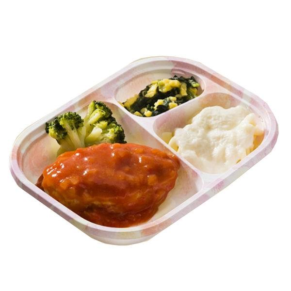 介護食 やわらか食　[冷凍食品]日東ベスト ホスピタグルメセットN ハンバーグイタリアン 155g 1セット(5個)（直送品）
