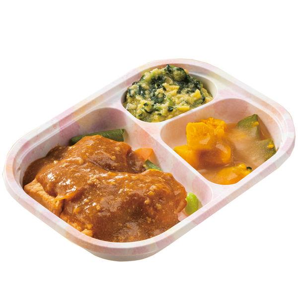 介護食 やわらか食　[冷凍食品] 日東ベスト ホスピタグルメセットN 厚揚げの彩り炒め 165g 1セット(5個)（直送品）