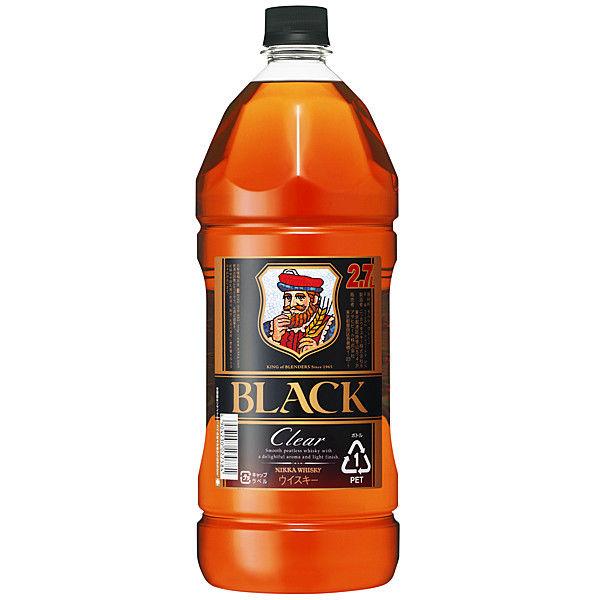 ブラックニッカクリア　37度　2.7L ペット　1本　ニッカ　ウイスキー