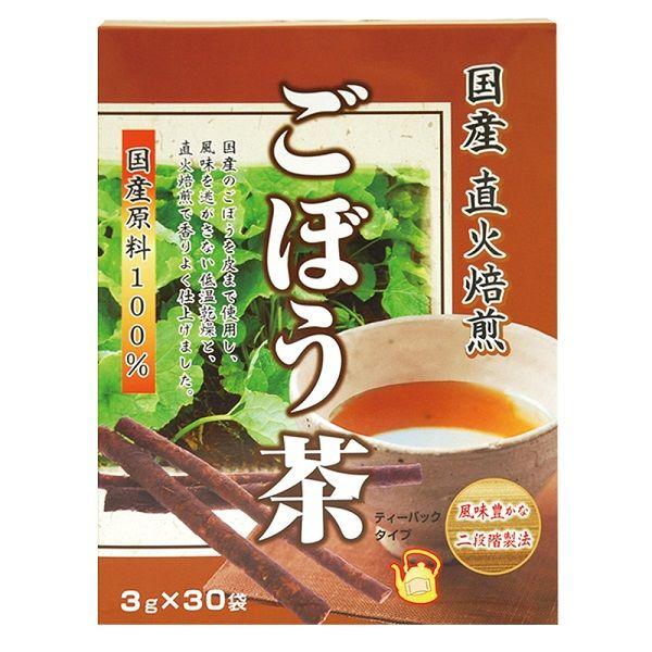 他サイト： 国産直火焙煎ごぼう茶　3g×30包入　ユニマットリケン　健康茶　お茶の商品画像