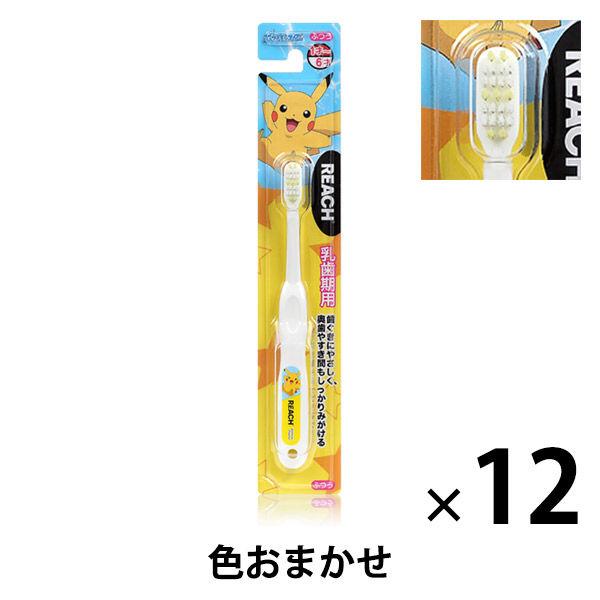リーチキッズ 乳歯期用（1〜6才） ポケットモンスター 歯ブラシ（子供用） 1セット（12本） 銀座ステファニー化粧品