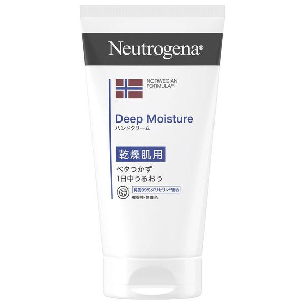 他サイト： ニュートロジーナ（Neutrogena）ノルウェーフォーミュラ　ディープモイスチャー　ハンドクリーム　乾燥肌　微香性　75gの商品画像