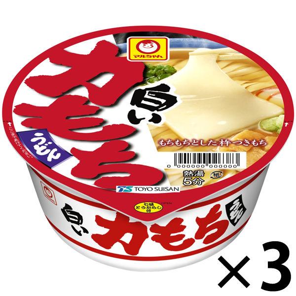マルちゃん 白い力もちうどん 330277 3個 東洋水産