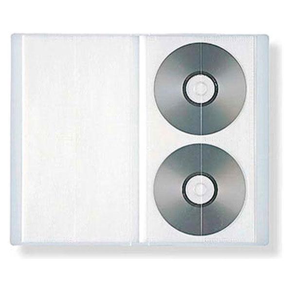 無印良品 ポリプロピレンCD・DVDホルダー 2段 20枚収納（40ポケット） 良品計画