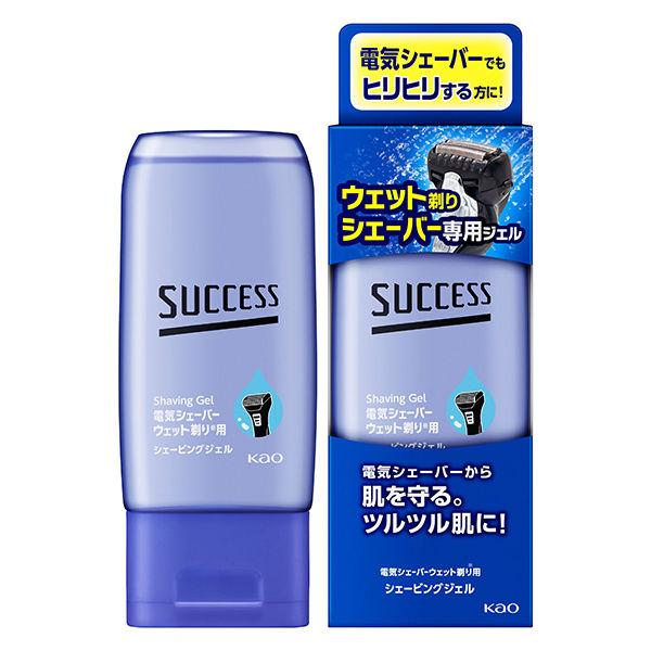 サクセス ウェット剃りシェーバー専用ジェル シェービング用 180g 花王