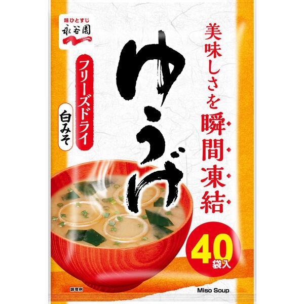 みそ汁 永谷園 粉末ゆうげ 徳用 白みそ 40食入 1袋