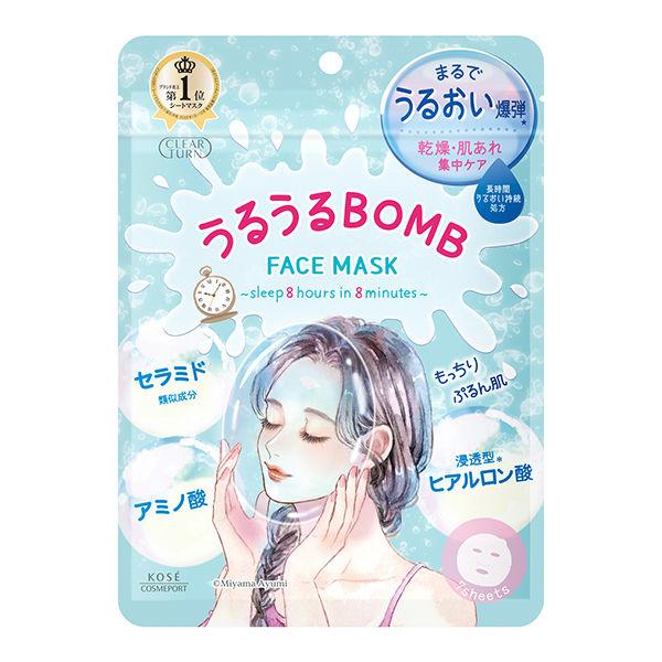クリアターン うるうるBOMBマスク 7枚入 コーセーコスメポート
