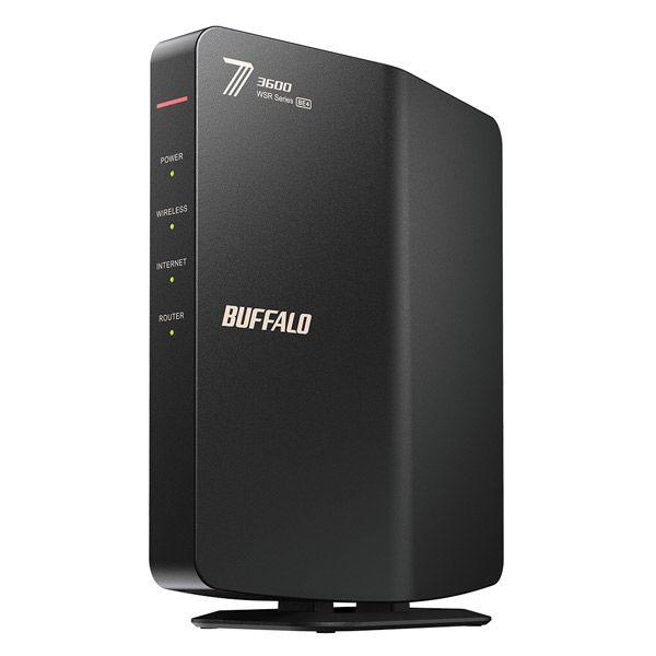 バッファロー 無線LAN親機11be/ax/ac/ ブラック WSR3600BE4P/DBK 1個