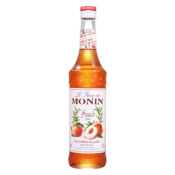 業務用 割り材 モナン ピーチ・シロップ 700ml 1本 MONIN 割材 ドリンクベース フレーバーシロップ