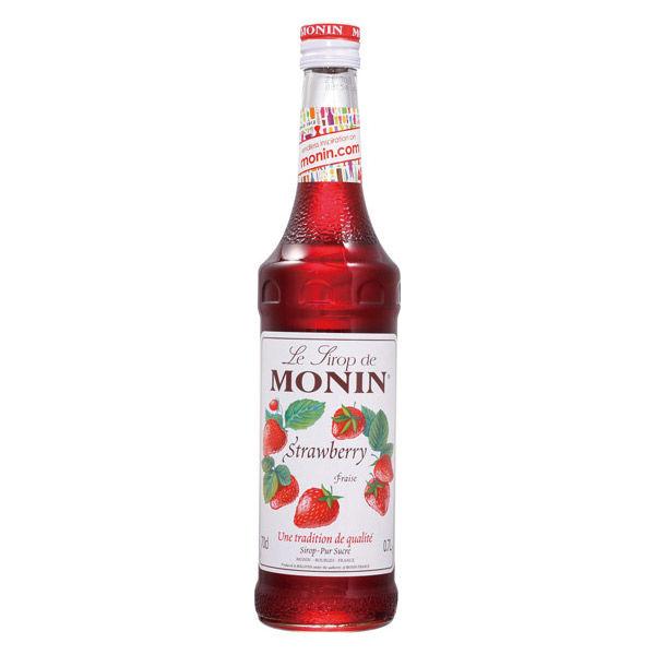 業務用 割り材 モナン ストロベリー シロップ 瓶 700ml 1本 MONIN 割材 ドリンクベース フレーバーシロップ