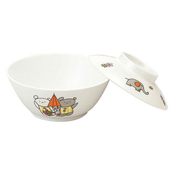 こぐまちゃん 汁椀 身 112×46mm J6BKO 1個 メラミン食器 食洗機可 給食 日本製 国際化工