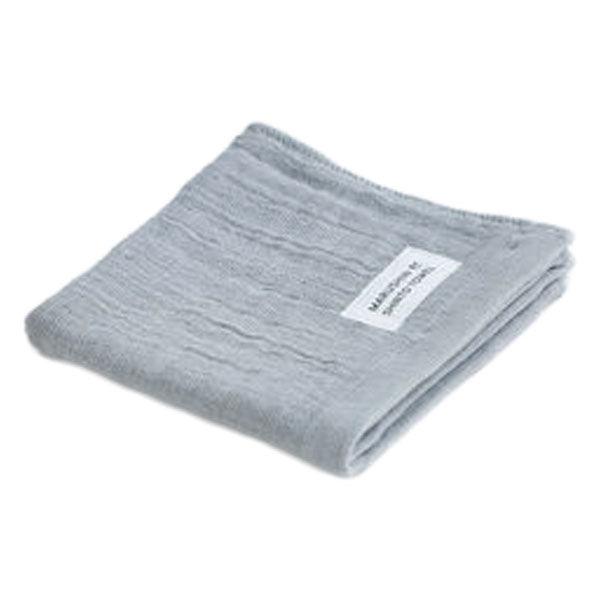 MARUSHIN by SHINTO TOWEL ランダムガーゼ グレー ハンドタオル