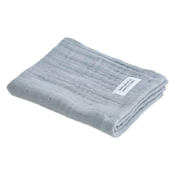 MARUSHIN by SHINTO TOWEL ランダムガーゼ グレー フェイス/箱 フェイスタオル