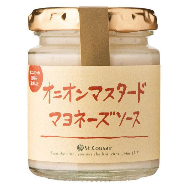 オニオンマスタードマヨネーズソース 100g 1瓶 サンクゼール マヨネーズタイプ