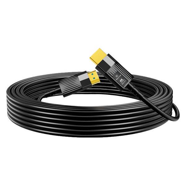 Vodaview 4.5mm AOCロングHDMIケーブル10m 4K60Hz フルHD 60Hz VV-HDMI100AA-AOCV2-B 1本