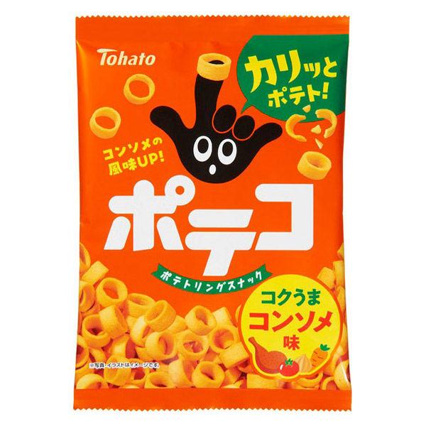 ポテトスナック 食べきりサイズ ポテコ コンソメ味 60ｇ 1個