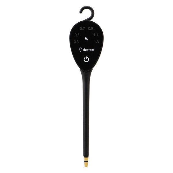 【アウトレット】塩分計「しおぽかるん」ブラック EN-907BK 1個 塩分濃度系 LEDドリテック