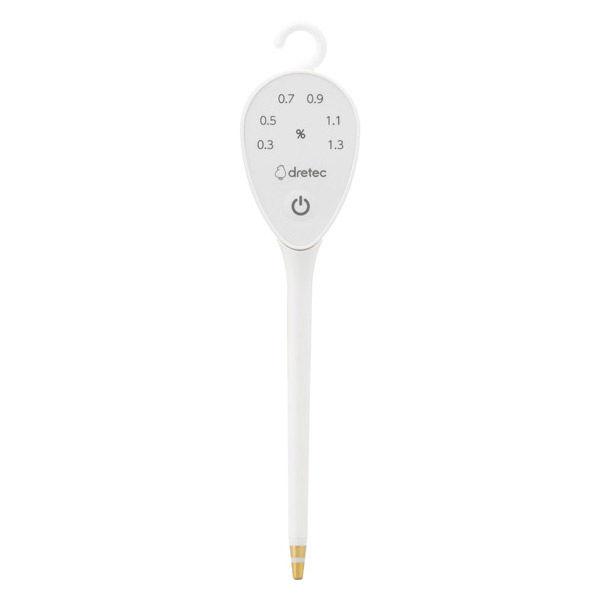 塩分計「しおぽかるん」ホワイト EN-907WT 1個 塩分濃度系 LEDドリテック