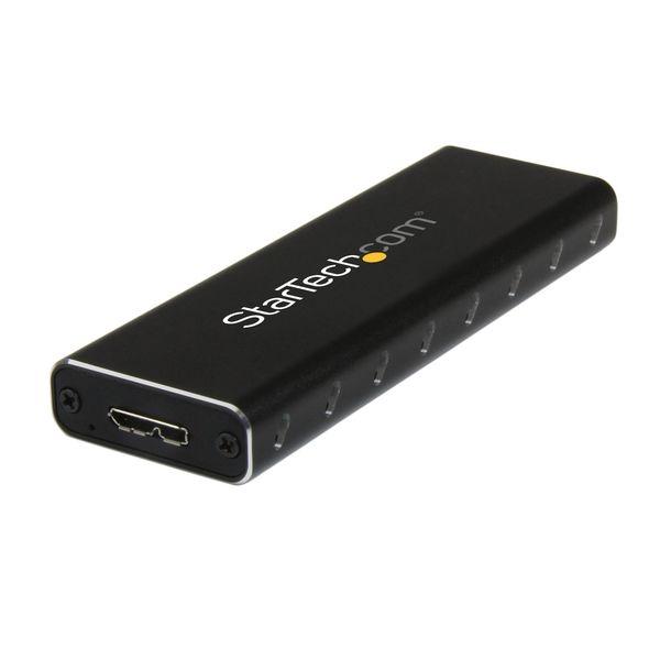 Startech.com USB 3.0接続M.2 SATA SSDケース SM2NGFFMBU33 1個