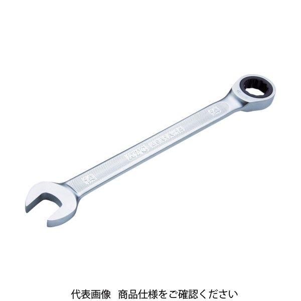 京都機械工具 KTC ラチェットコンビネーションレンチ 10mm MSR1A-10 1個 392-1263
