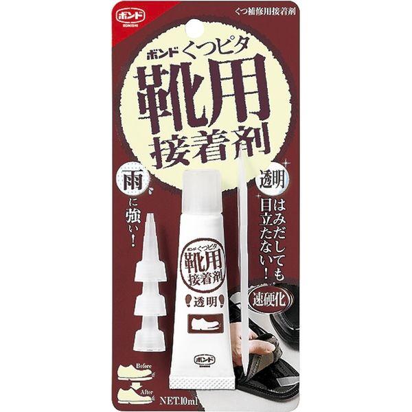 コニシ 靴用接着剤 くつピタ 透明 10ml #04923 1本